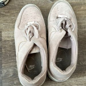 Pink Suede Nike Airforce